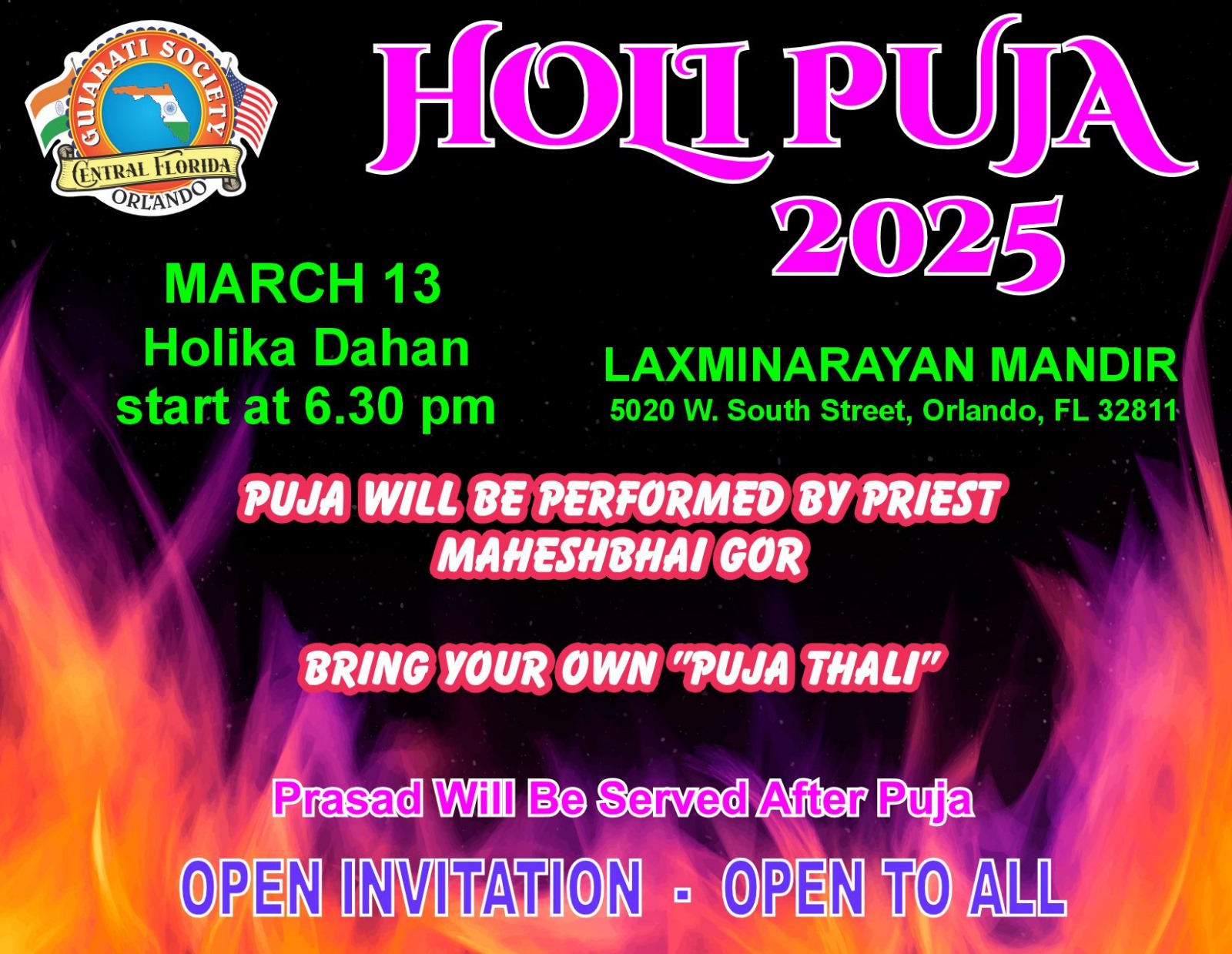 HOLI PUJA